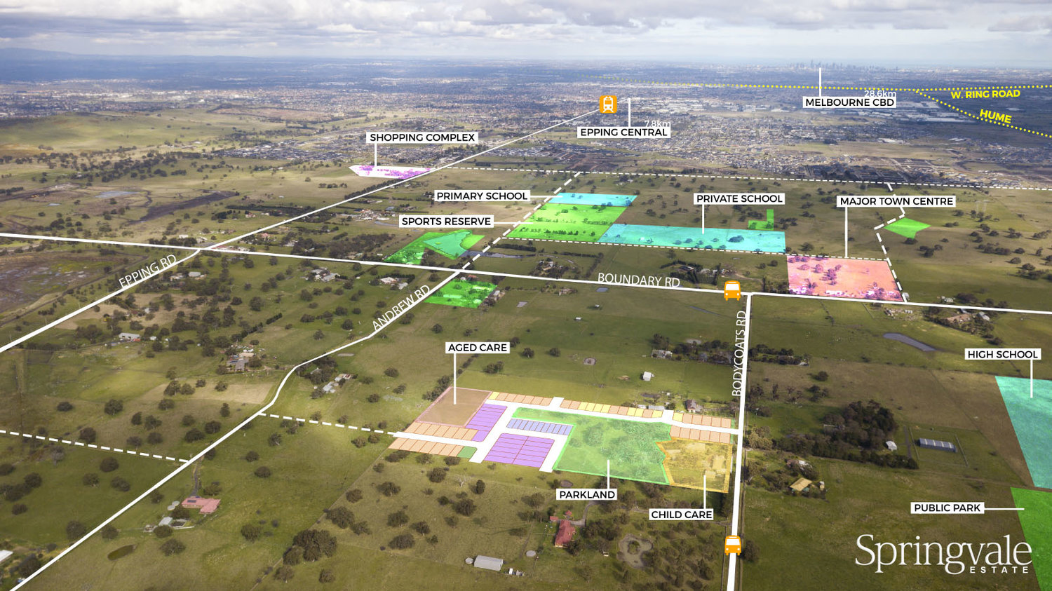 [Land for Sale] Springvale Estate, Wollert OpenLot